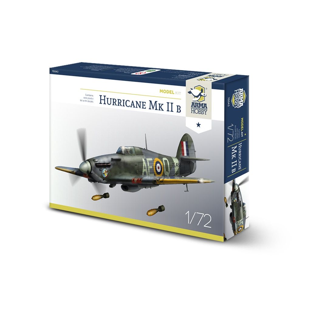 Arma Hobby 1/72 Hurricane Mk IIb Model Kit 70043