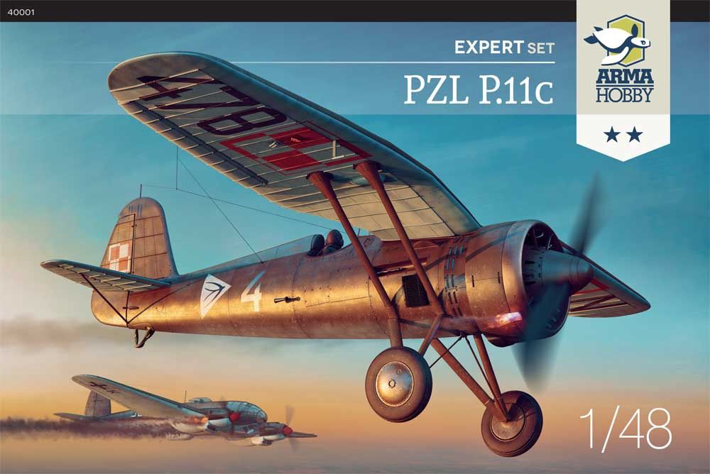 Arma Hobby 1/48 PZL P.11c Expert Set 40001