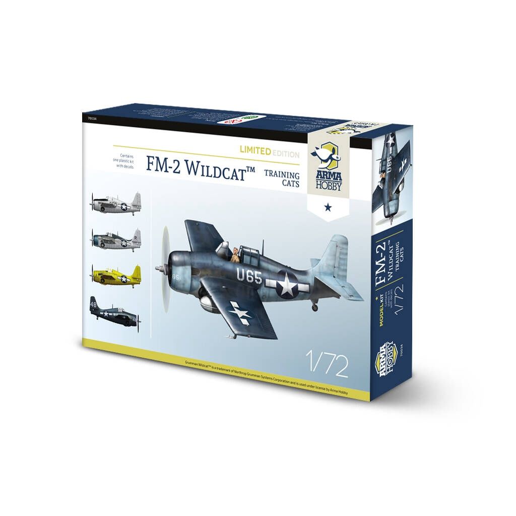Arma Hobby 1/72 FM-2 Wildcat™ Training Cats Limited Edition 70034