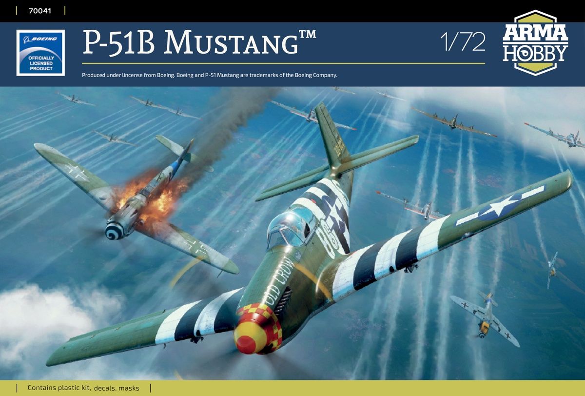 Arma Hobby 1/72 P-51B Mustang™ 70041