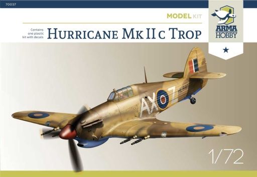 Arma Hobby 1/72 Hurricane Mk IIc Trop Model Kit 70037