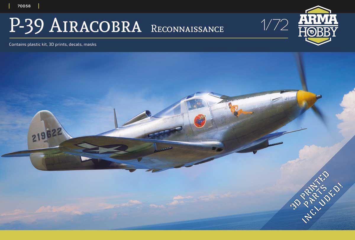 Arma Hobby 1/72 P-39 Airacobra Reconnaissance 70058