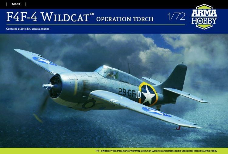 Arma Hobby 1/72 F4F-4 Wildcat Operation Torch 70065