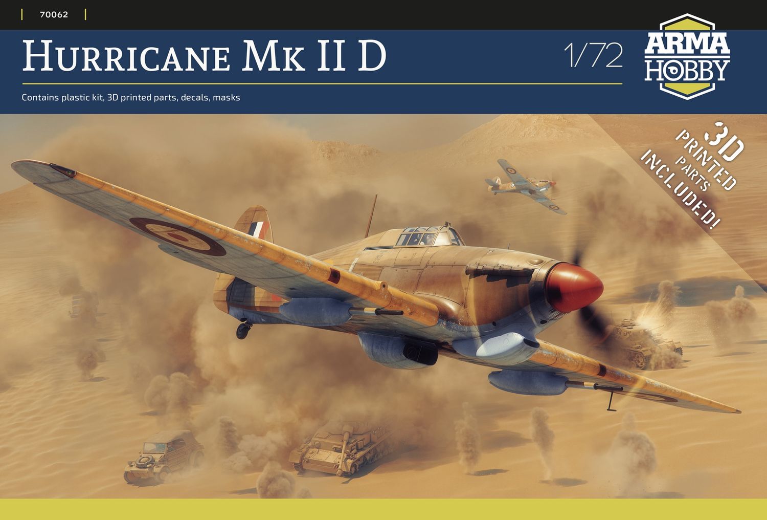 Arma Hobby 1/72 Hurricane Mk II D 70062