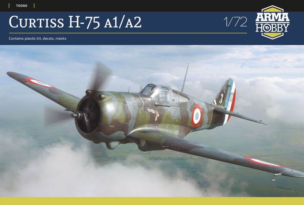 Arma Hobby 1/72 Curtiss H-75 A1/A2 70080