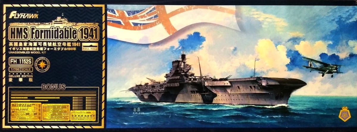 Flyhawk 1/700 HMS Formidable 1941 (Deluxe Edition) 1152S