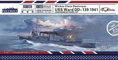 Flyhawk 1/700 Wickes Class Destroyer USS Ward DD-139 1941 (Limited Version) 1106S
