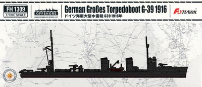Flyhawk 1/700 German GroBes Torpedoboot G-39 1916 1309
