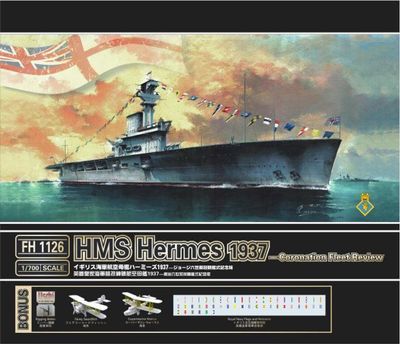 Flyhawk 1/700 HMS Hermes 1937 Coronation Fleet Review 1126