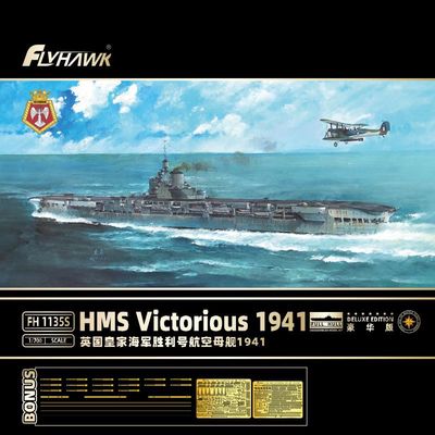Flyhawk 1/700 HMS Victorious (1941 - Deluxe Edition) 1135S