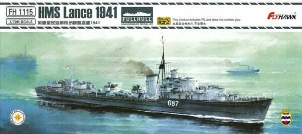 Flyhawk 1/700 HMS Lance (1941) 1115