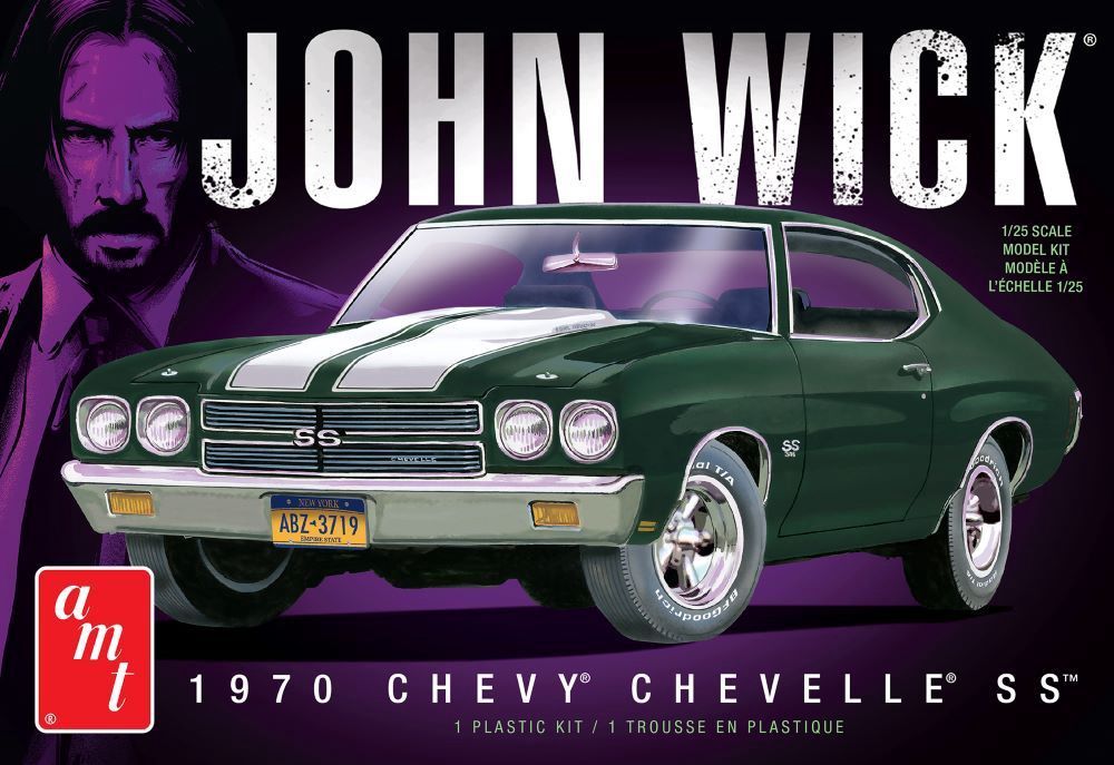 AMT 1/25 John Wick 1970 Chevy Chevelle SS 1453