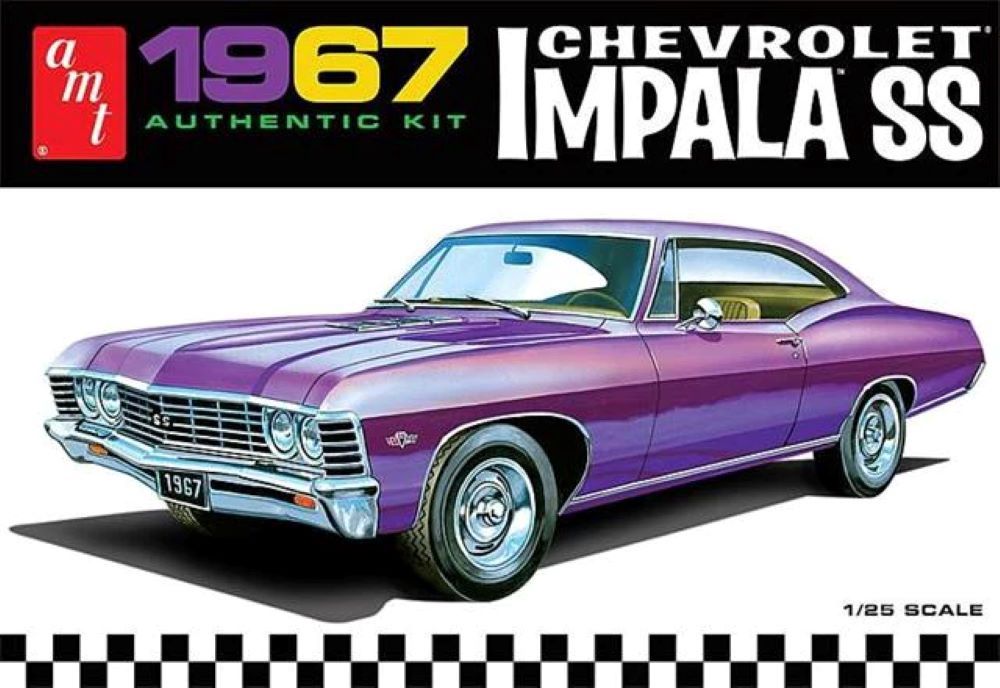 AMT 1/25 1967 Chevrolet Impala SS 981