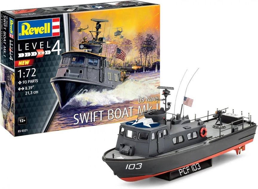 Revell 1/72 US Navy Swift Boat Mk.I 85-0321