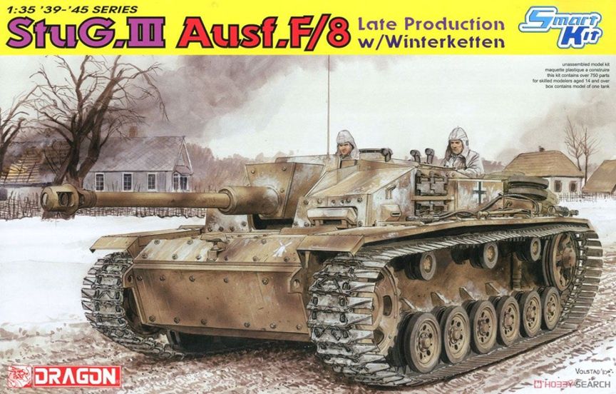 Dragon 1/35 StuG.III Ausf.F/8 Late Production w/Winterketten 6644