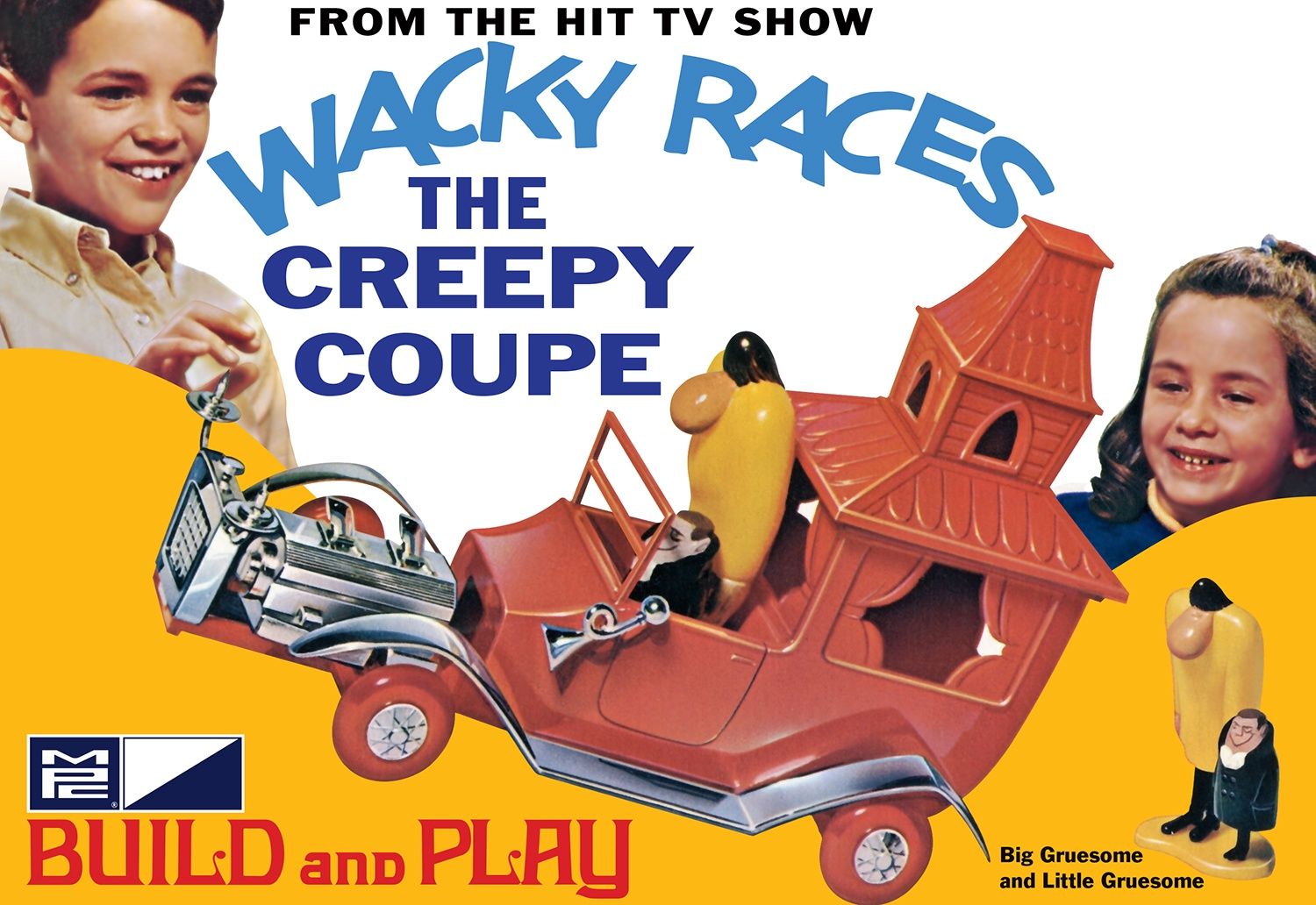 MPC 1/32 Wacky Races Creepy Coupe Snap Fit MPC936