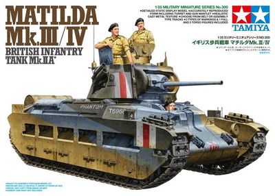 Tamiya 1/35 Matilda Mk.III/IV British Infantry Tank 35300