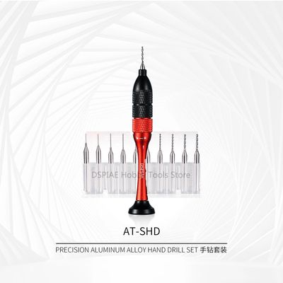 DSPIAE Precision Aluminum Alloy Hand Drill Set AT-SHD