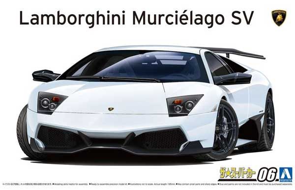 Aoshima 1/24 &#39;09 Lamborghini Murcielago SV 059012