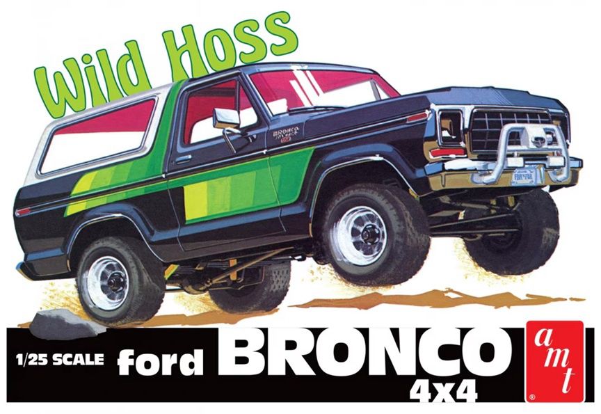 AMT 1/25 Wild Hoss Ford Bronco 4x4 1304