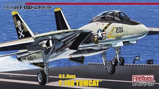 Fine Molds 1/72 US Navy F-14A Tomcat Fighter Aircraft FP30