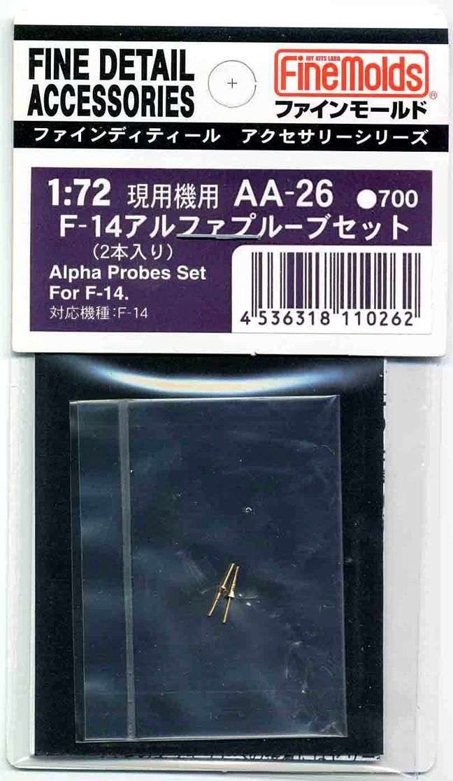 Fine Molds 1/72 Alpha Probes Set for F-14 AA-26