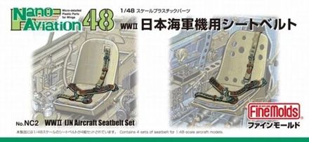 Fine Molds 1/48 WWII IJN Aircraft Seatbelt Set NC02