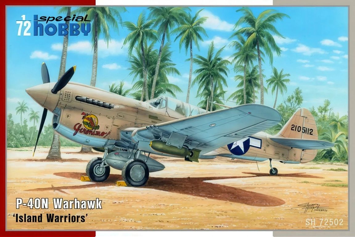 Special Hobby 1/72 P-40N Warhawk &#39;Island Warriors&#39; 72502