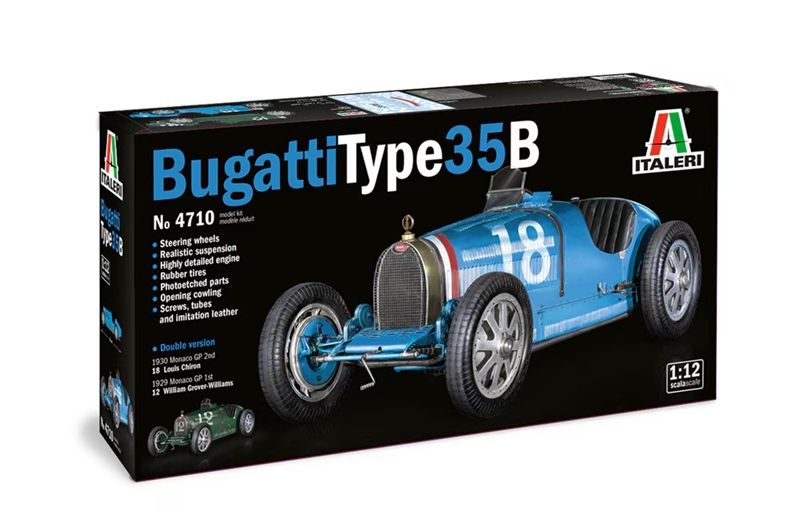 Italeri 1/12 Bugatti Type 35B 4710