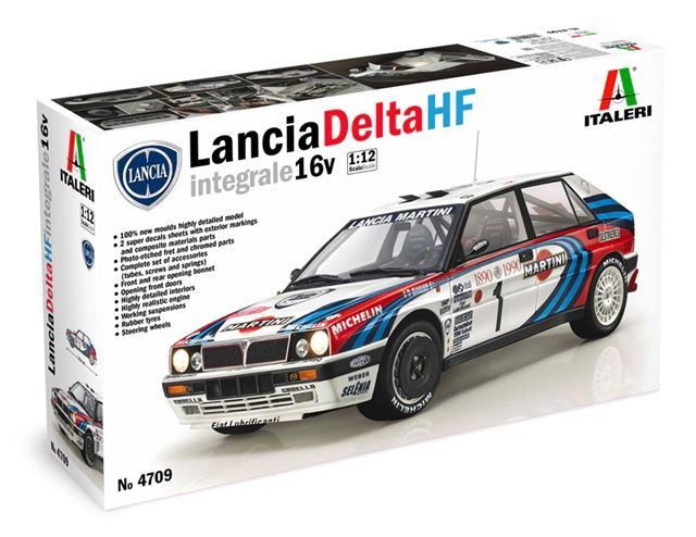 Italeri 1/12 1990 Lancia Delta HF Integrale 16V 4709