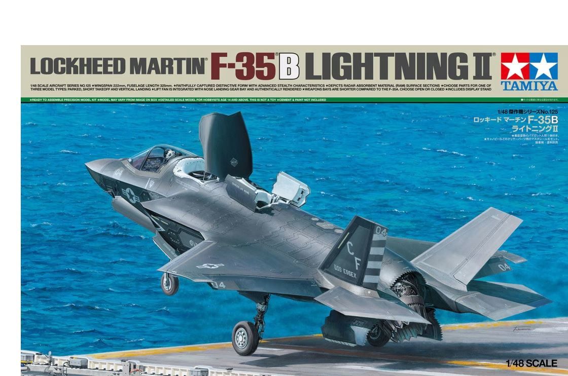 Tamiya 1/48 Lockheed Martin F-35B Lightning II 61125