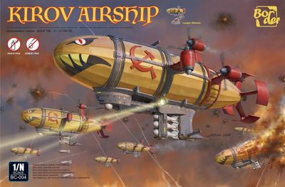 Border 1/N Kirov Airship from Red Alert Game BC004