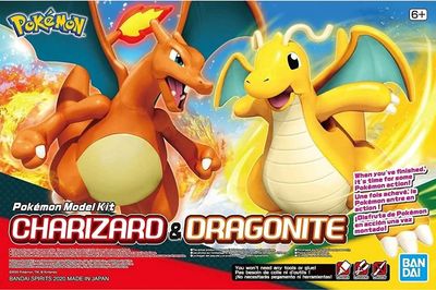 Bandai Pokemon Charizard &amp; Dragonite #43 2528753