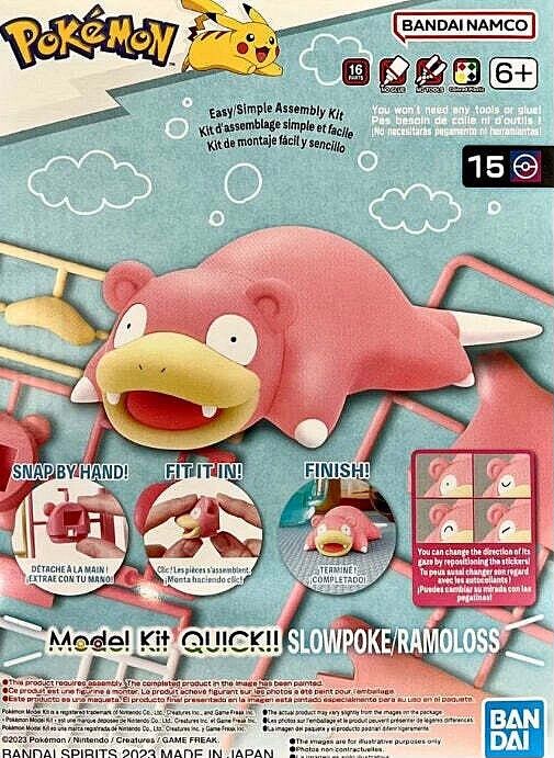 Bandai Pokemon Slowpoke #15 Quick Kit 2692451