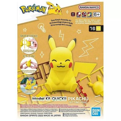 Bandai Pokemon Pikachu (Sitting Pose) #16 Quick Kit 2704421
