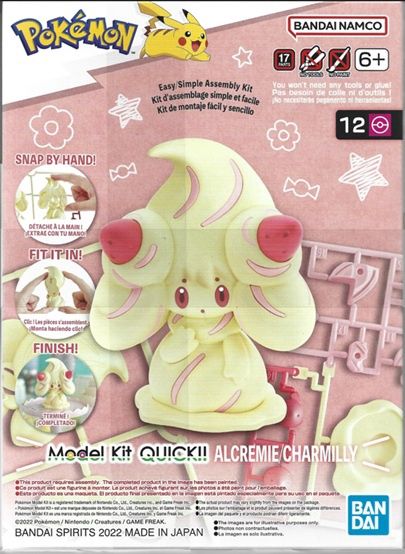 Bandai Pokemon Alcremie #12 Quick Kit 2638106