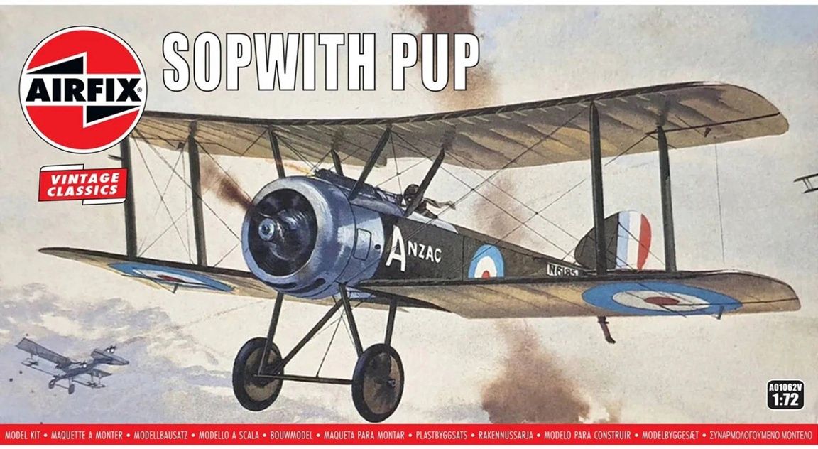 Airfix Vintage 1/72 Sopwith Pup A01062V