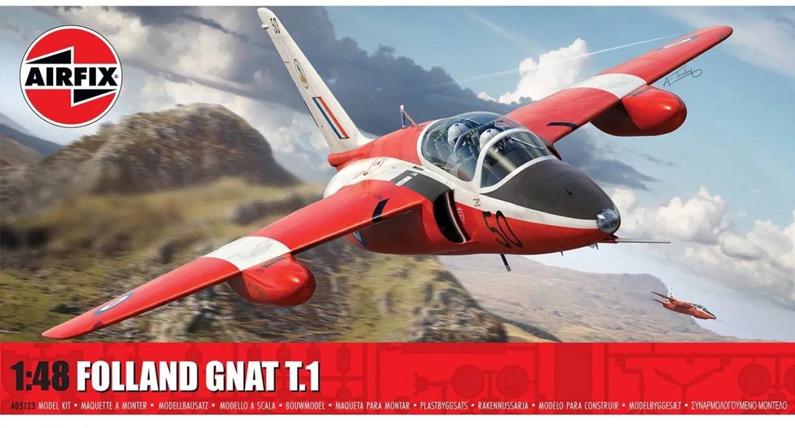 Airfix 1/48 Folland Gnat T.1 A05123