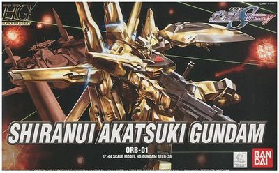 Bandai 1/144 HG Shiranui Akatsuki Gundam ORB-01 Gundam Seed Destiny 5060364