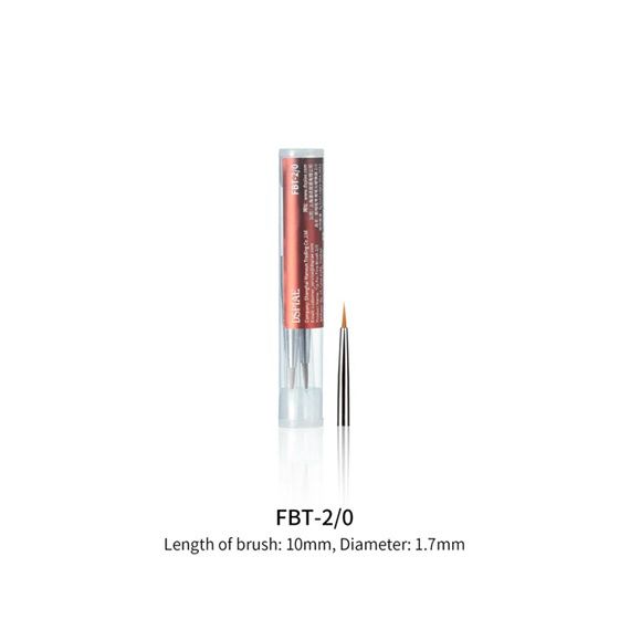 DSPIAE Fine Brush Tips 2/0 3pcs FBT-2/0