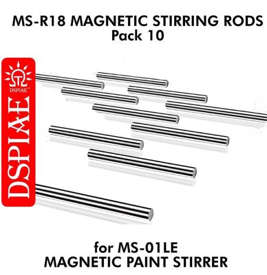 DSPIAE Stirring Rods for Magnetic Mixer 10pcs MS-R18