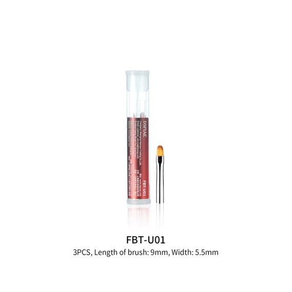 DSPIAE Brush Tip Refill - 5.5mm Oval 3pcs FBT-U01