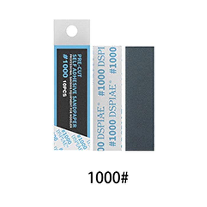 DSPIAE Pre-Cut Self Adhesive Sandpaper #1000 10pcs MSP-1000
