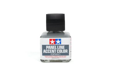 Tamiya Gray Panel Line Accent Color (40ml Bottle) 87133