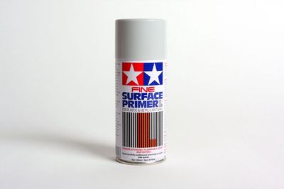 Tamiya Fine Surface Primer L Light Gray (180ml Spray) 87064