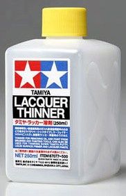 Tamiya Lacquer Thinner (250ml Bottle) 87077