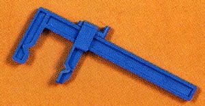 Excel 3.5&quot; Small Adjustable Plastic Clamp (2) 55663