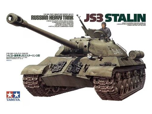 Tamiya 1/35 JS3 Stalin Russian Heavy Tank 35211