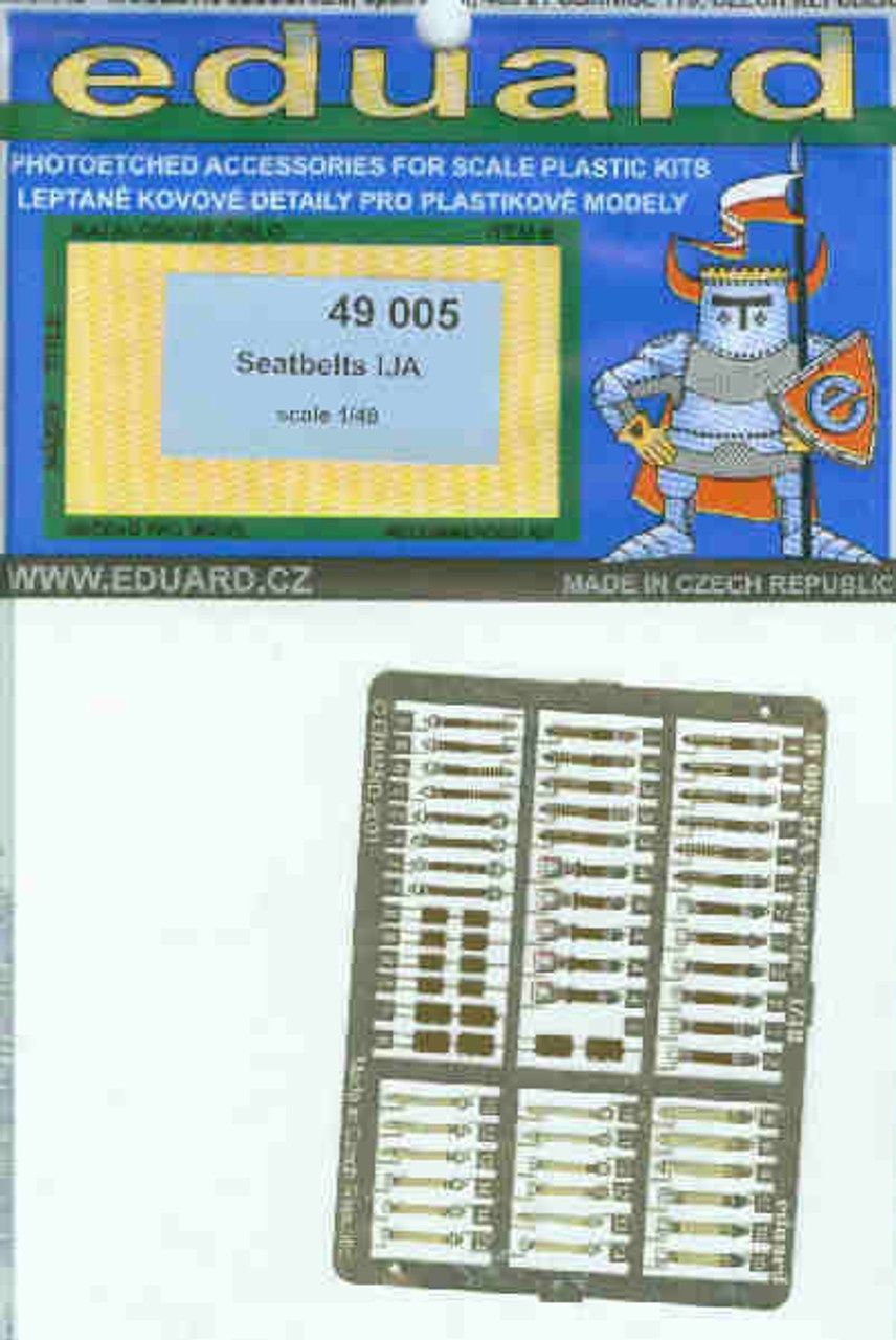 Eduard 1/48 Seatbelts IJA 49005