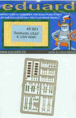 Eduard 1/48 Seatbelts USAF &amp; USN WWII 49001